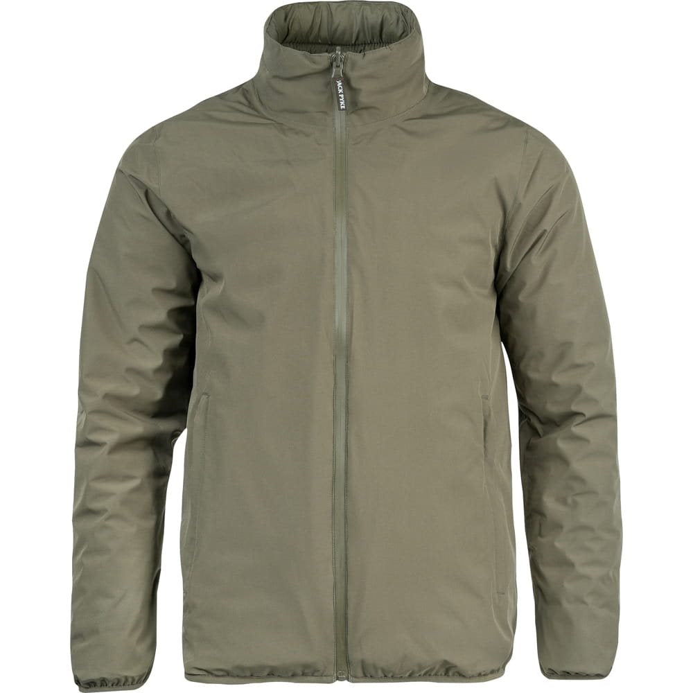 Chaqueta reversible impermeable acolchada verde - Reversible Waterproof JJKTWPRVGRN