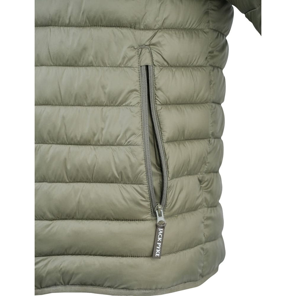 Chaqueta reversible impermeable acolchada verde - Reversible Waterproof JJKTWPRVGRN