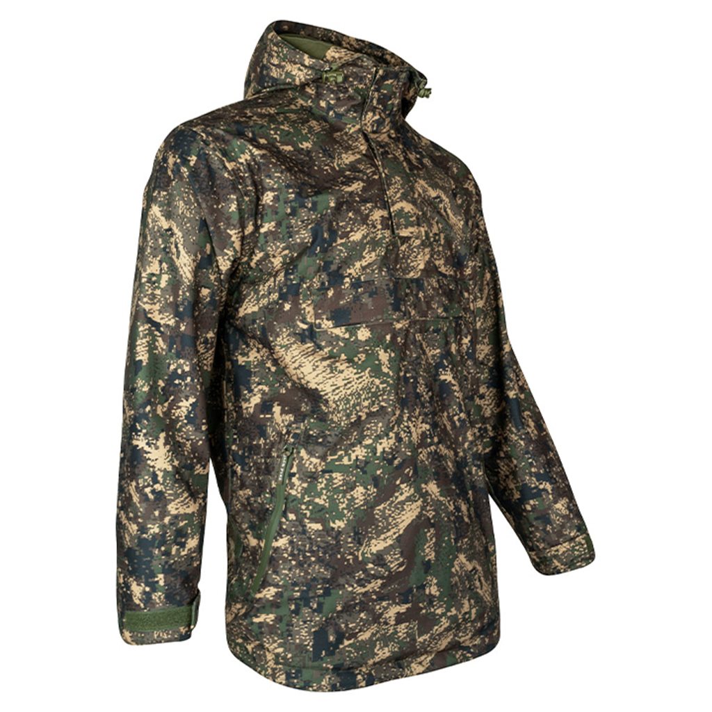 Chaqueta GALBRAITH SMOCK impermeable con capucha y camuflaje