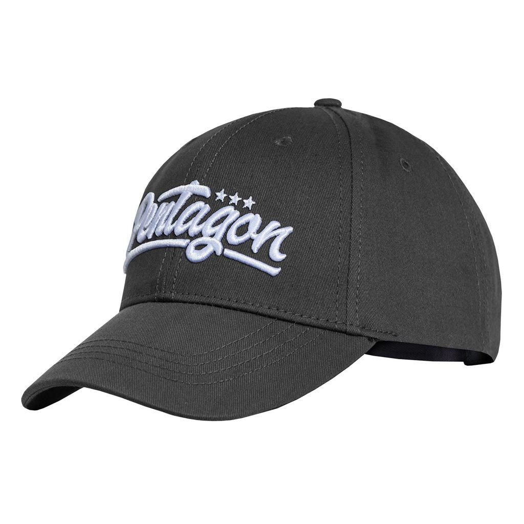 Gorra COMPETITOR BB CAP negra con bordado PENTAGON, vista frontal