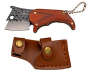 Cuchillo Third K2482 Acero 420 Y Mango Pakkawood Con Funda