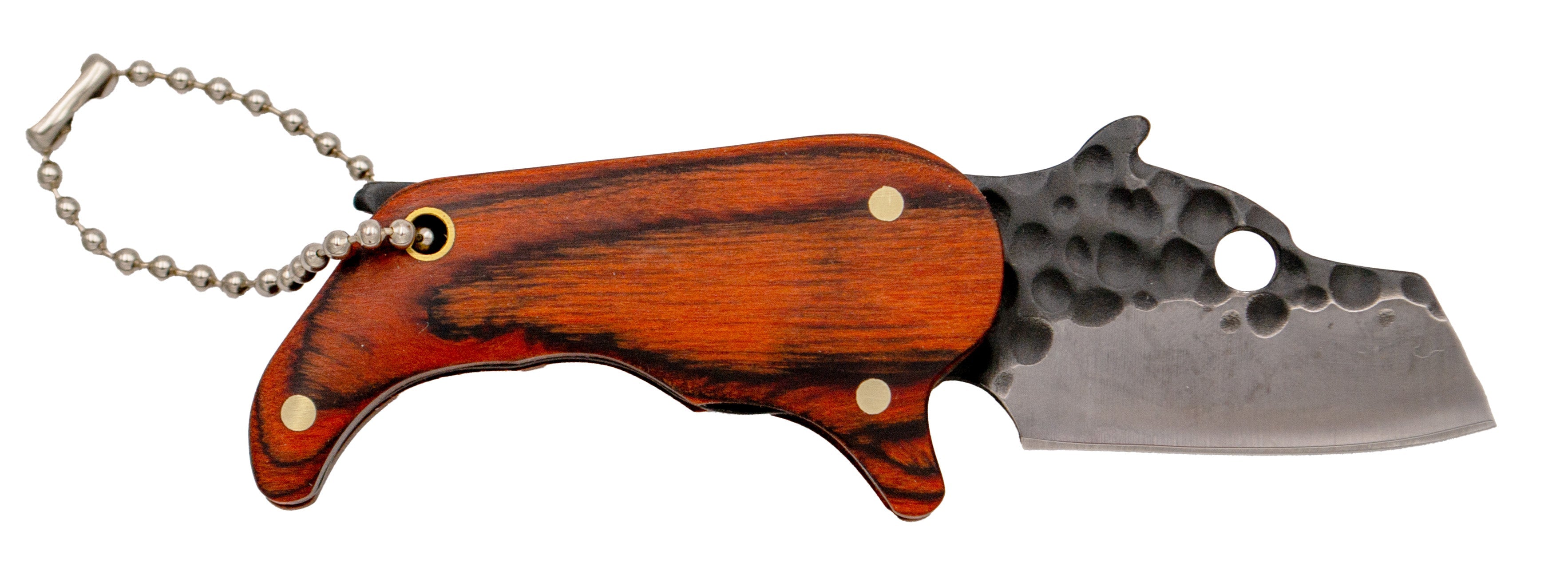 Third K2483 420 Steel Knife with Pakkawood Handle and Sheath