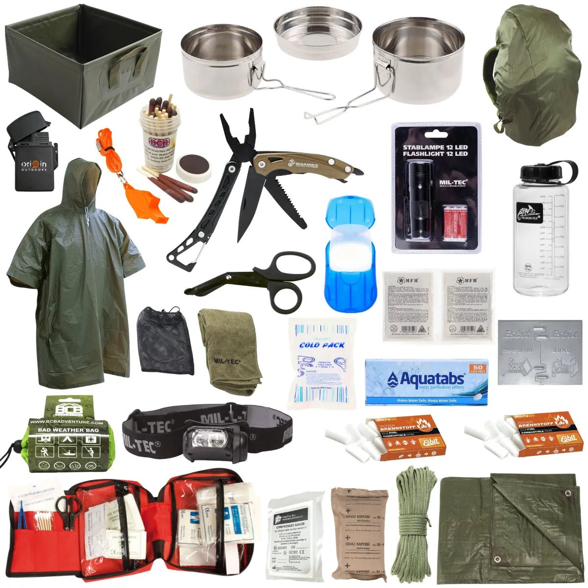 Kit Emergencia 72H – Preparación para las primeras 72 horas