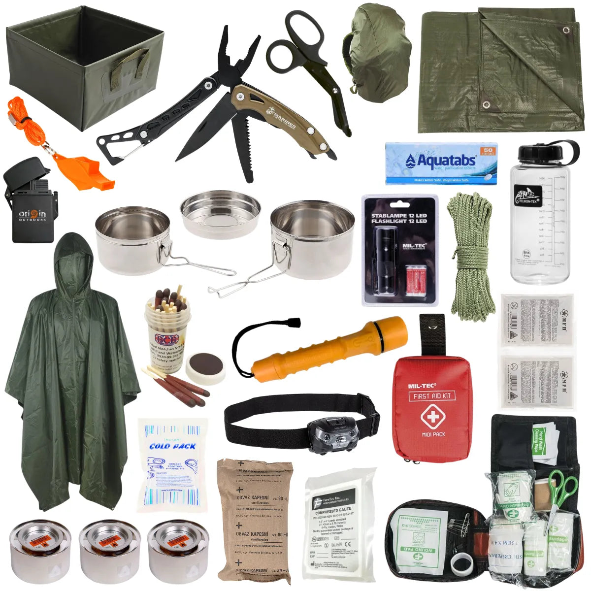 Kit Inundación Básico – Preparación ante inundaciones y lluvias extremas