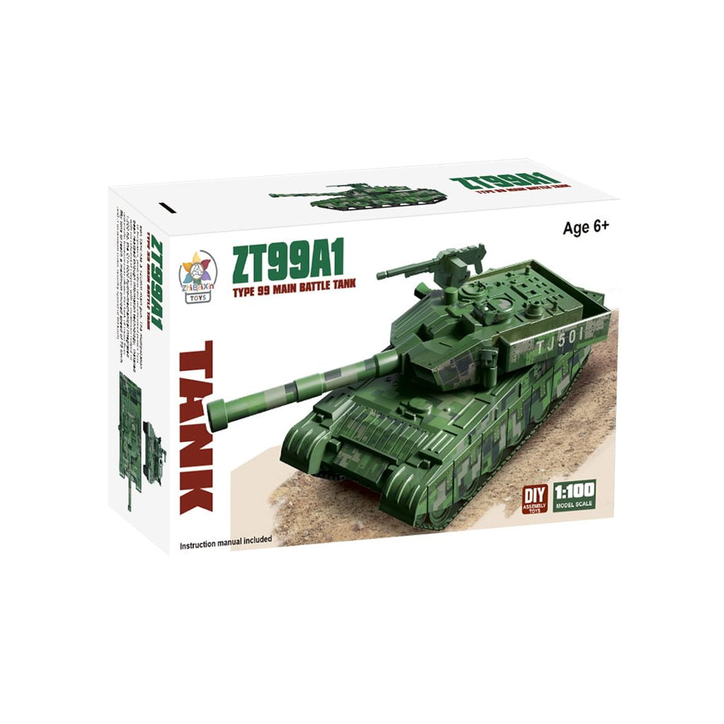 Imagen maqueta tanque Tipo 99 ZT99A1 escala 1:100