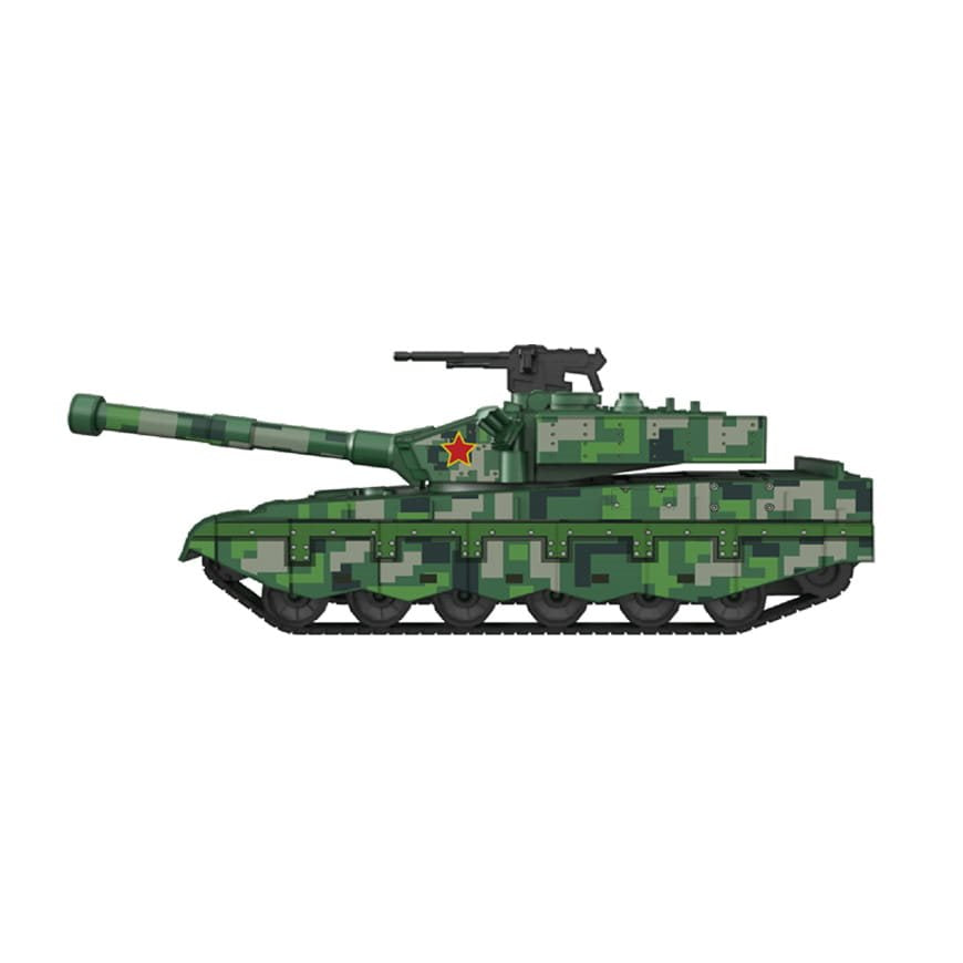 Imagen maqueta tanque Tipo 99 ZT99A1 escala 1:100