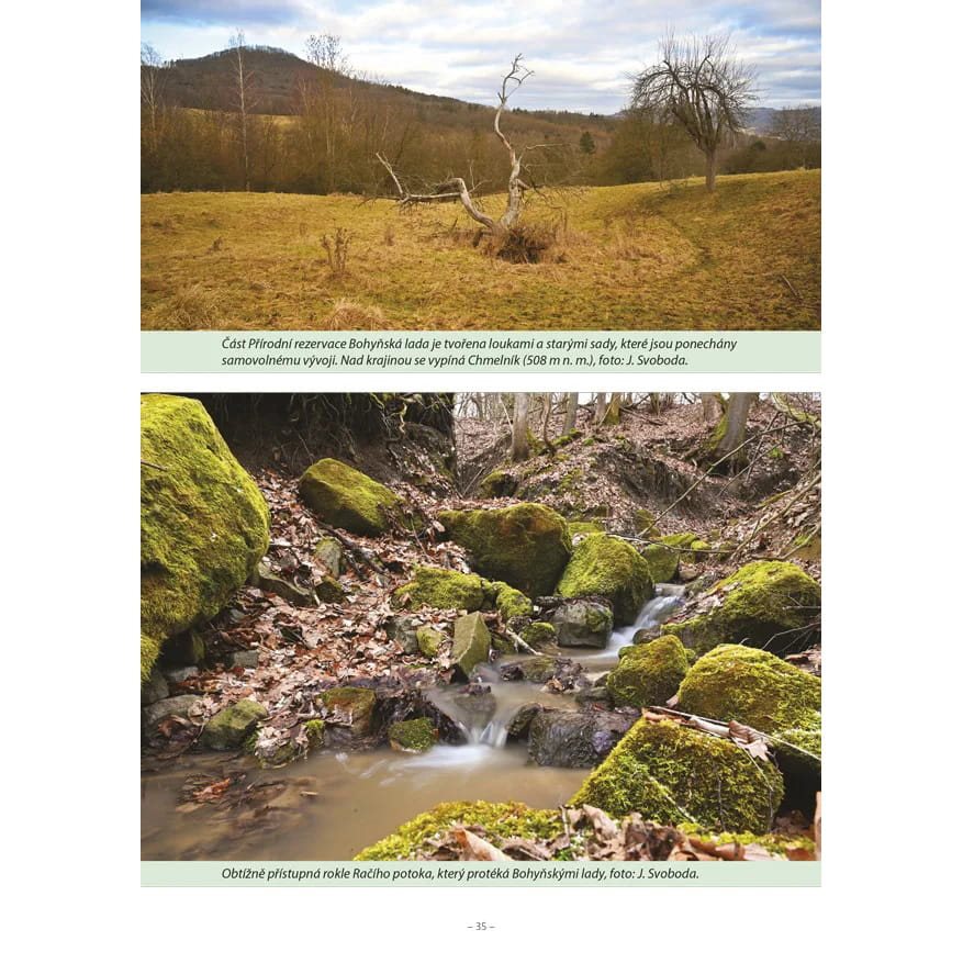 Cubierta del libro 'Tesoro de la naturaleza de České středohoří' — edición 50.º aniversario