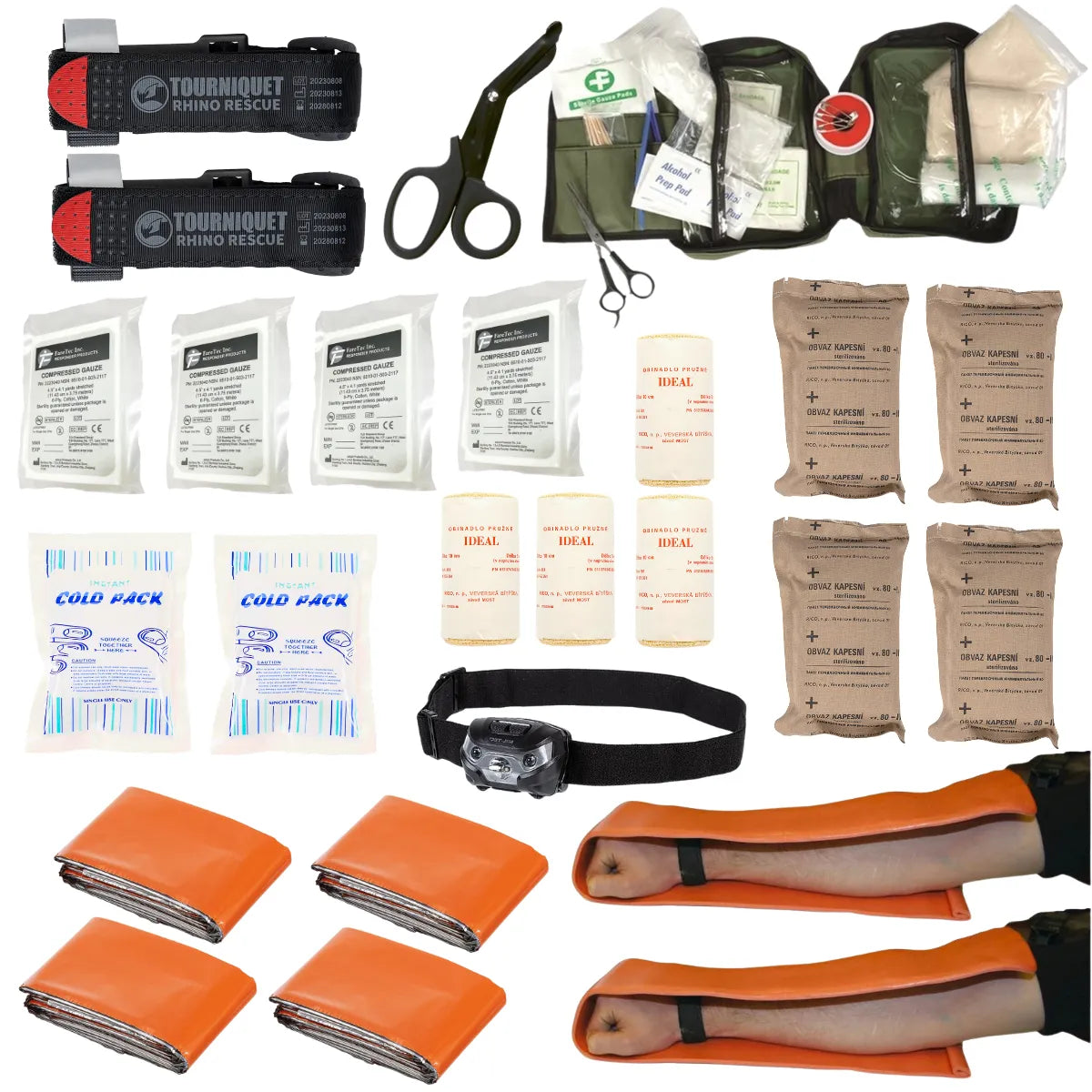 IFAK Avanzado – Kit avanzado de primeros auxilios, trauma y control de hemorragias