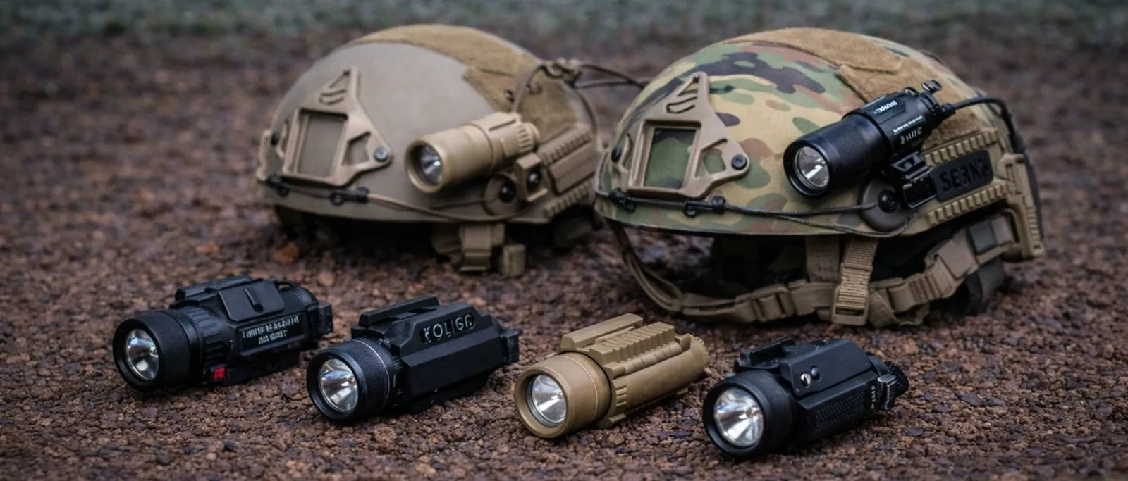 Linternas Para Armas Y Cascos