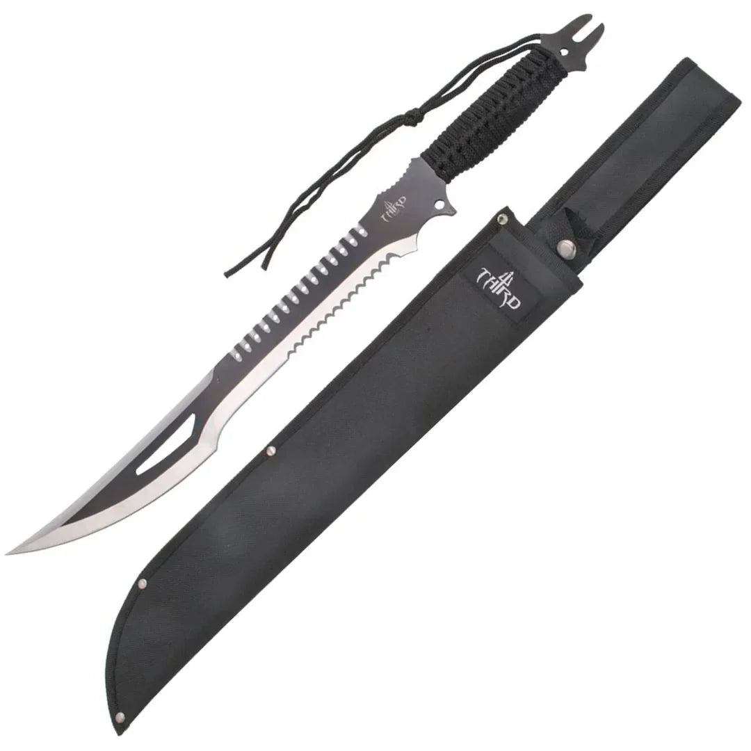 Imagen de Machete Cortacañas Acero 420 47 Cm Third parte de nuestra colección en Espadas y más, sitio oficial.