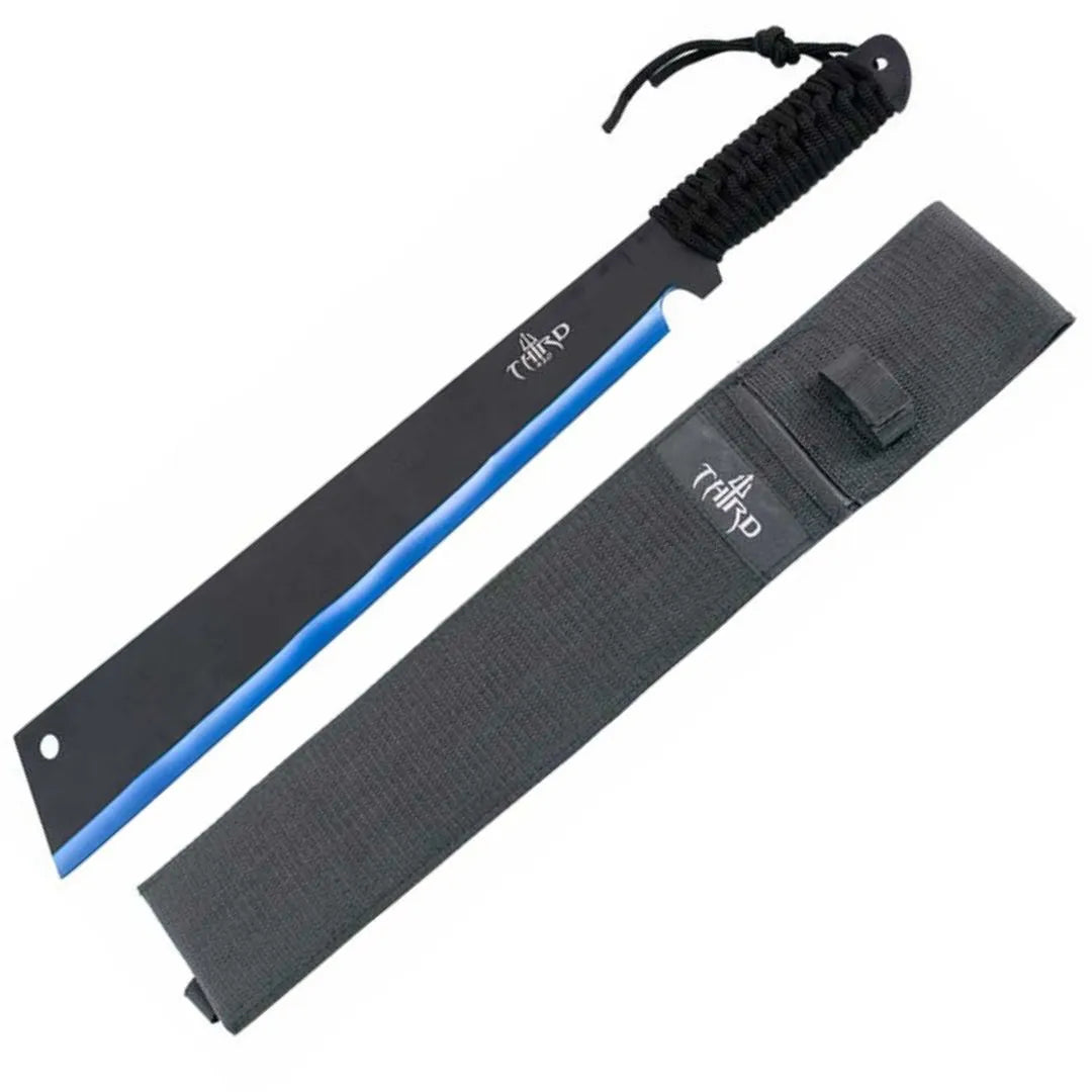 Imagen de Machete Cortacañas Acero Inox 38 Cm Third Ref. H0067bl parte de nuestra colección en Espadas y más, sitio oficial. Esta imagen describe  Machete