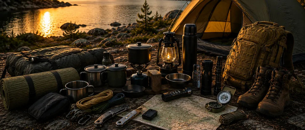 Material Outdoor, Acampada