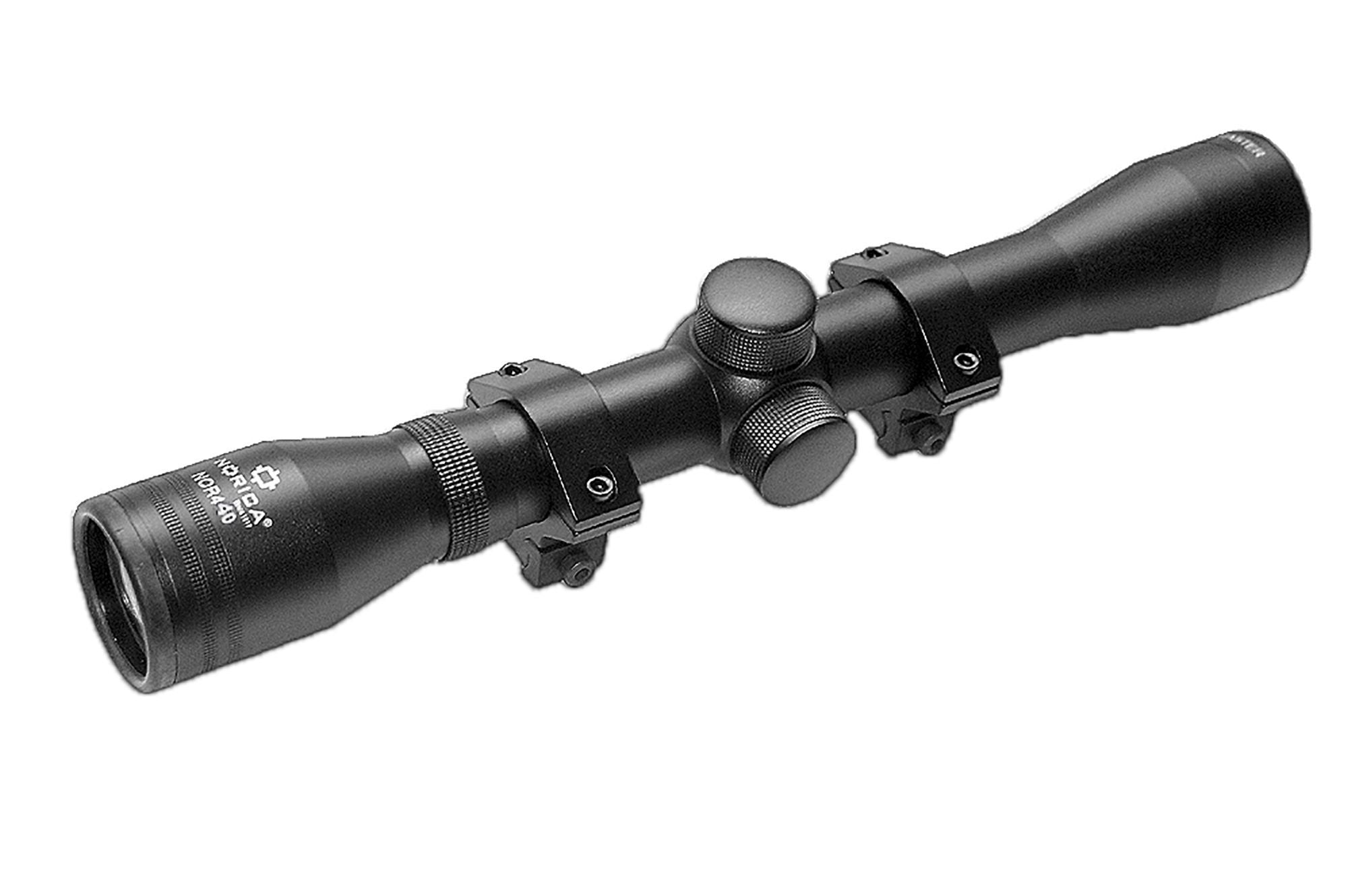 Visor 4x40 para Carabinas de Muelle de Máxima Potencia con Anillas