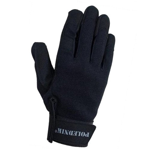 Guantes tácticos TAC CUFF negros de POLEDNIK, par de guantes para tiro