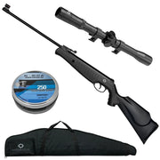Pack Carabina Norica Titan con Funda, Visor 4x20 y 250 Balines