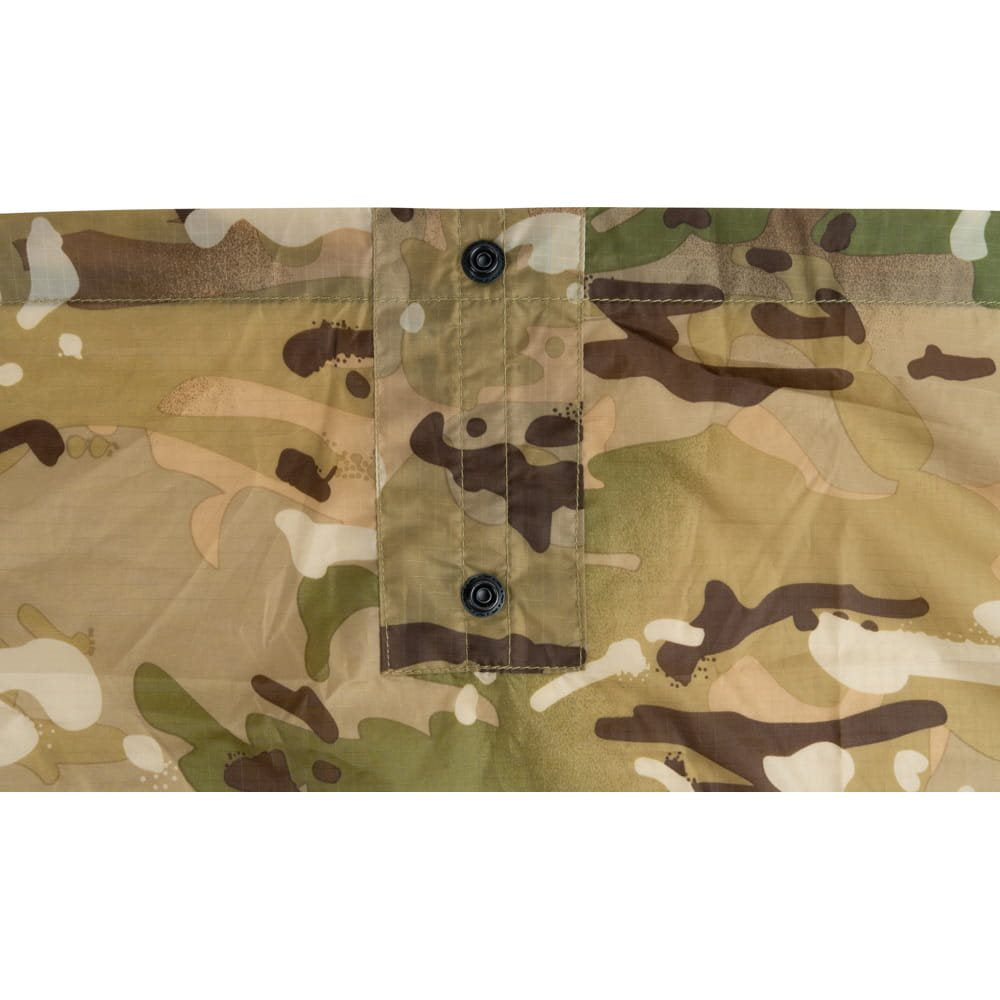 Lona BASHA 270 x 175 cm de nylon recubierto, plegada en bolsa aprox. 20 x 16 x 7 cm