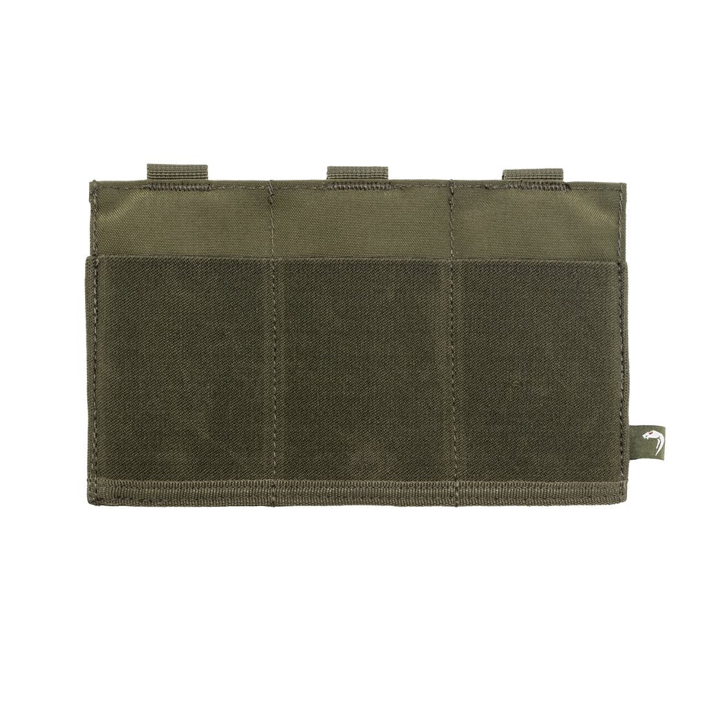 Funda elástica abierta para 3 cargadores M4/M16 en negro