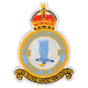 Parche del emblema 313. perut checoslovaca (RAF) en color, aprox. 8,5 x 11 cm