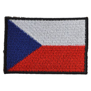 Parche mini bandera de la República Checa en color, aprox. 28 x 18 mm