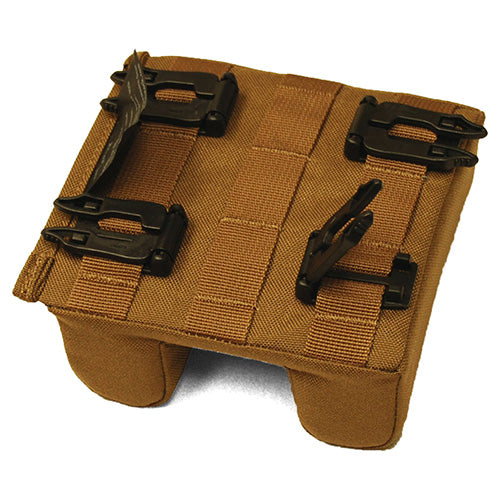Apoyo para guardamanos MILITARY GREEN, soporte ligero en verde militar con fijación PALS/MOLLE