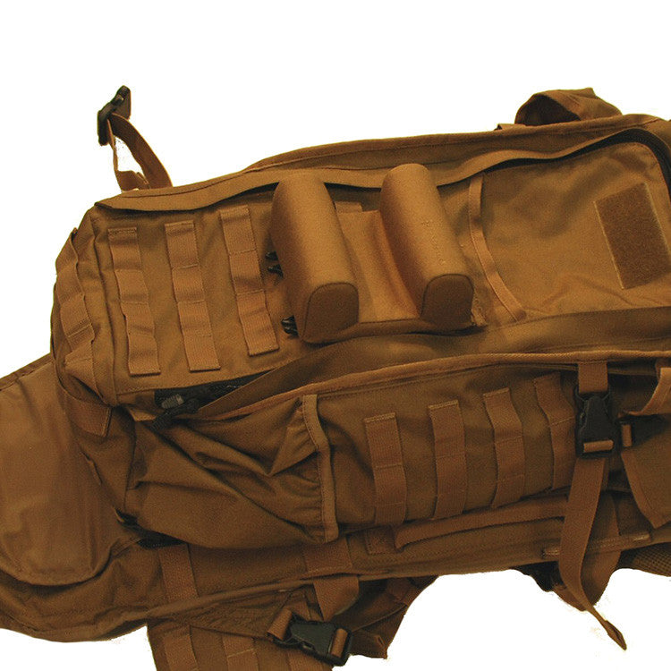 Apoyo para guardamanos MILITARY GREEN, soporte ligero en verde militar con fijación PALS/MOLLE