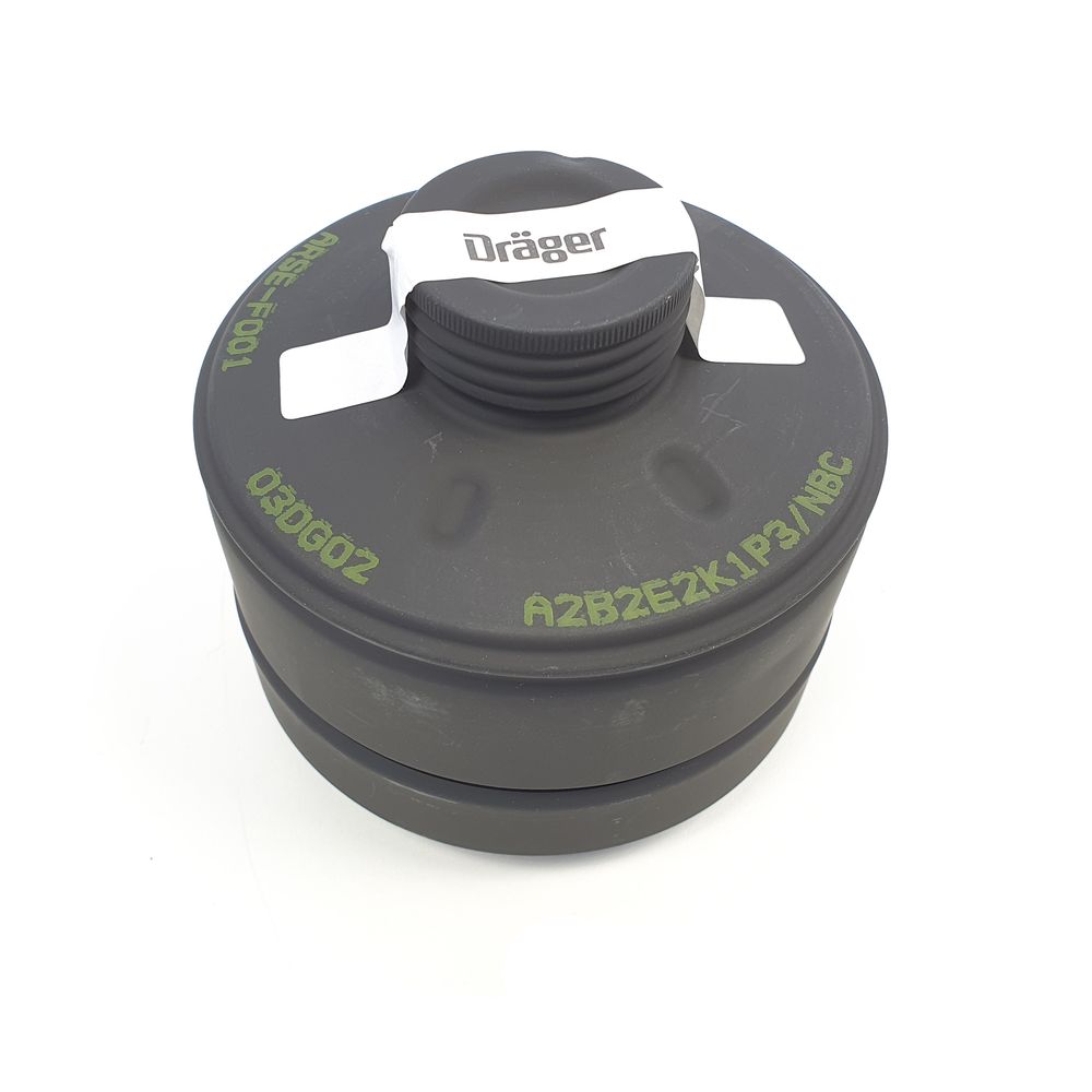 Filtro DRÄGER ARSE-F001 para máscara antigás, rosca 40 x 1,7, caducado, uso decorativo