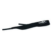 Correa flotante negra para gafas Wiley X en neopreno