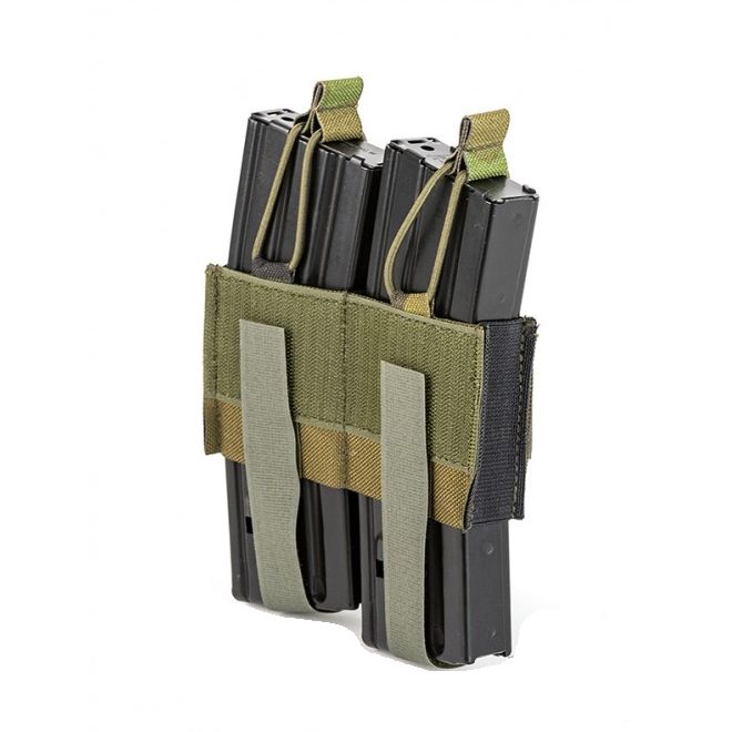 Inserto para 2 cargadores M4 para portador Démon, Cordura, 7 x 14 x 3 cm