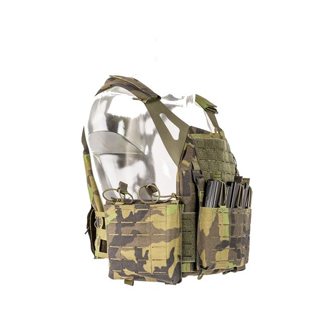 Inserto para 2 cargadores M4 para portador Démon, Cordura, 7 x 14 x 3 cm