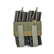Inserto para 2 cargadores M4 para portador Démon, Cordura, 7 x 14 x 3 cm