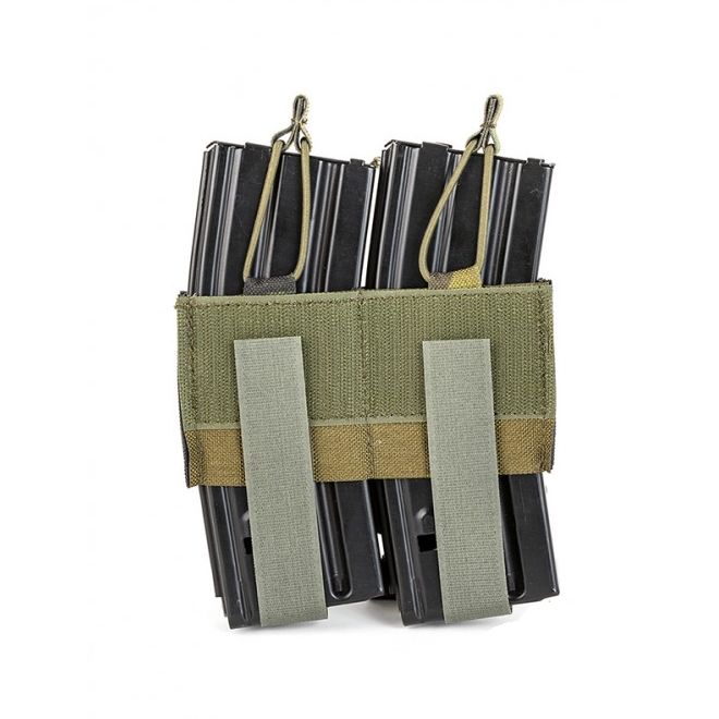 Inserto para 2 cargadores M4 para portador Démon, Cordura, 7 x 14 x 3 cm
