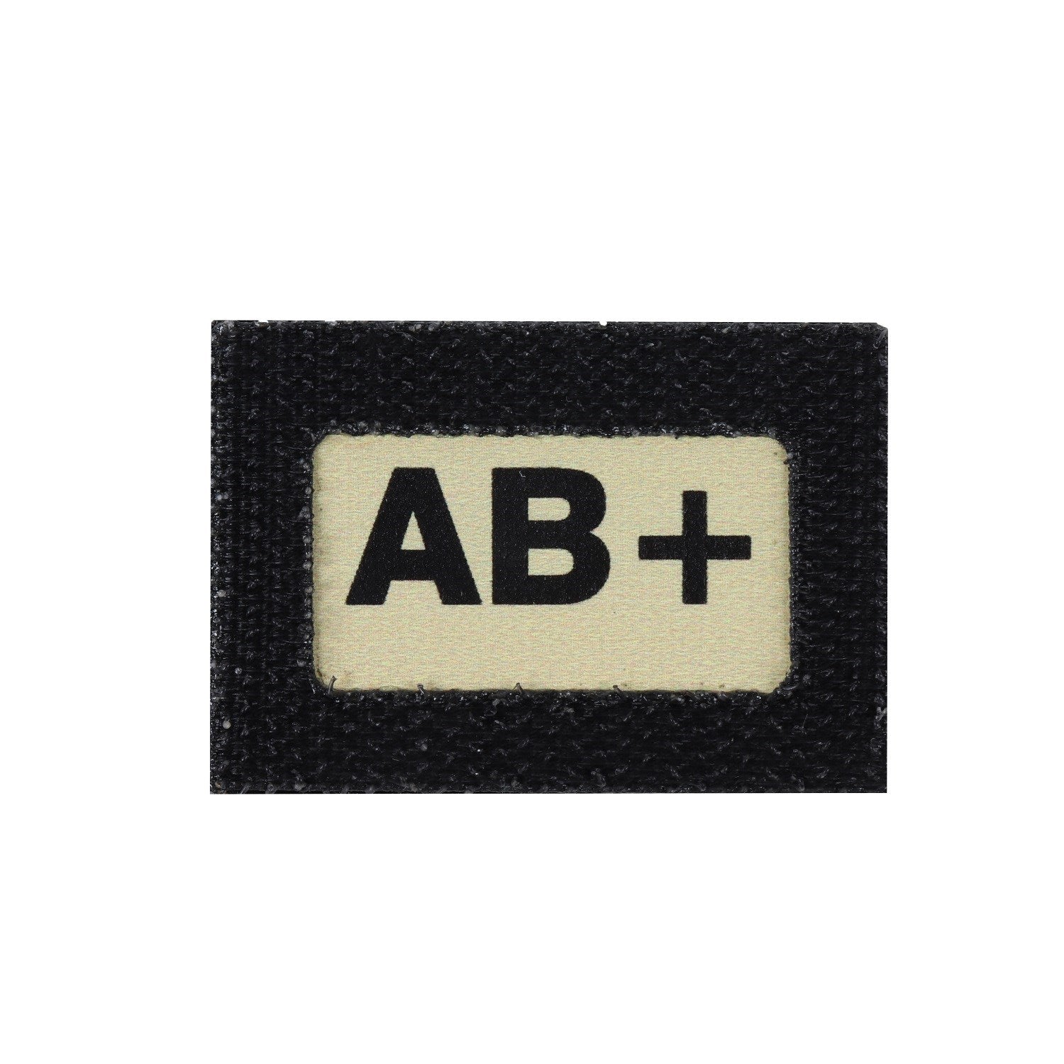 Parche GLIND TAPE AB+ 40×28 mm reversible con borde de velcro