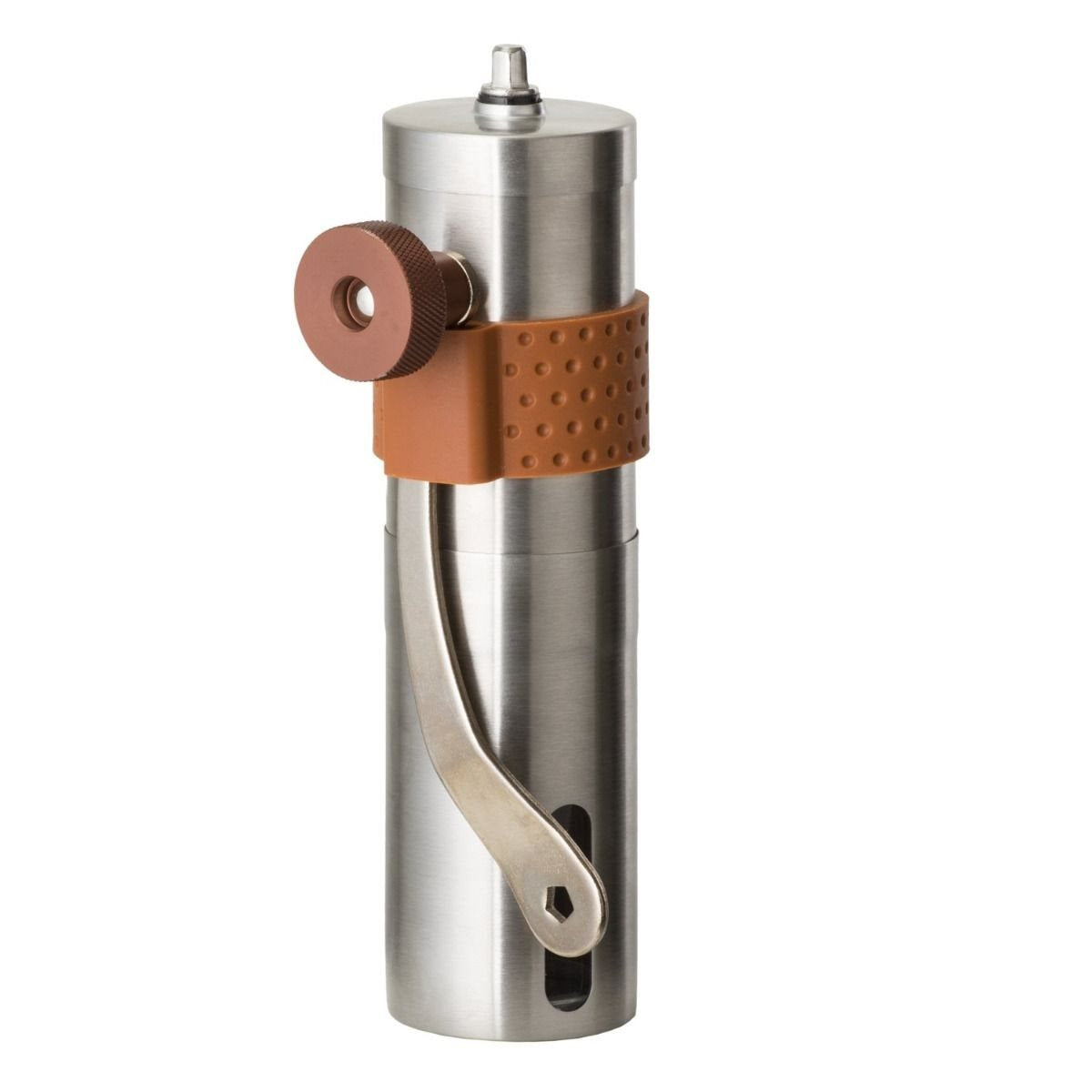 Molino manual CAMP de acero para café en grano, capacidad 50 g, muelas cerámicas