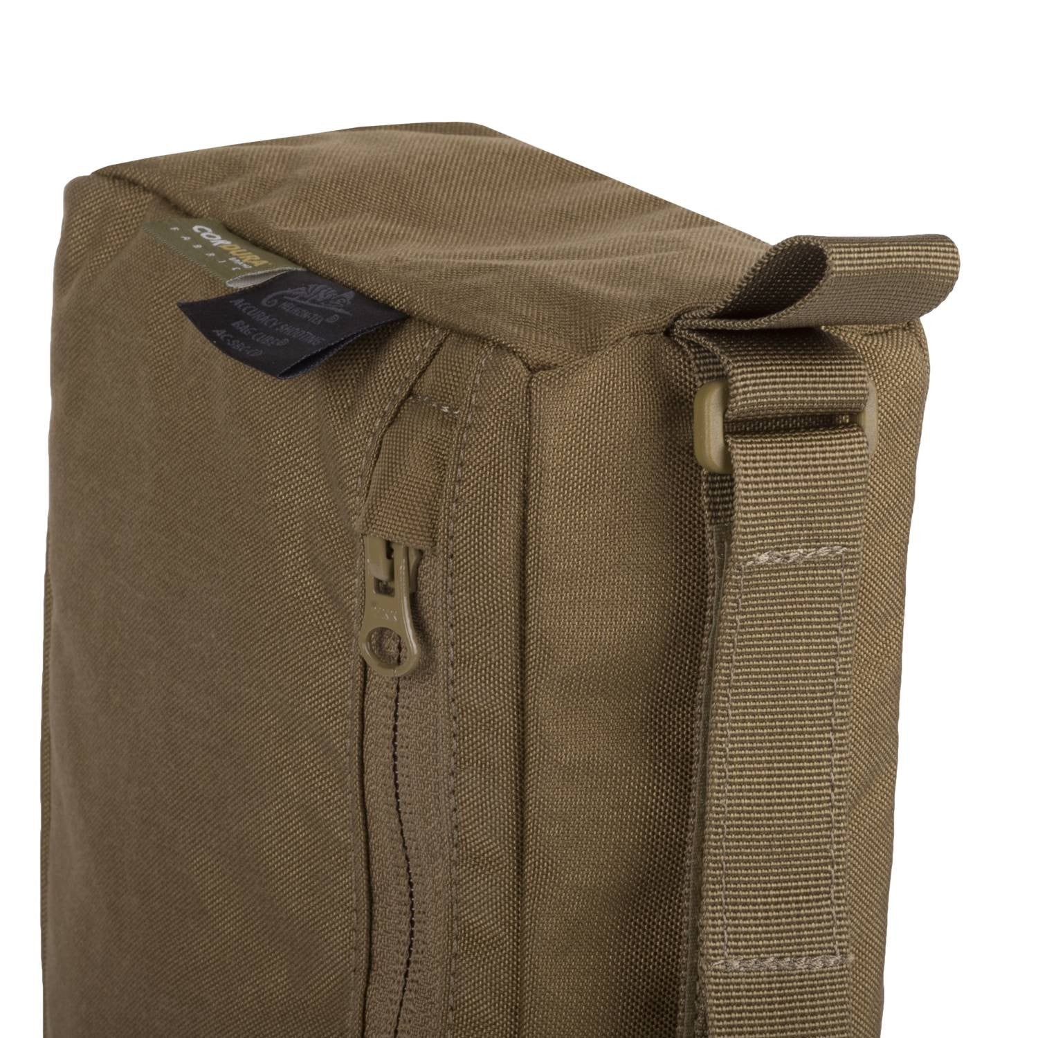 Apoyo para arma CUBE® COYOTE en forma de cuboide, Cordura nylon, para apoyar antebrazo o culata y mejorar estabilidad
