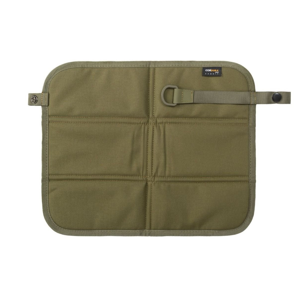 Cojín de asiento plegable Vagabond negro de Cordura 500D