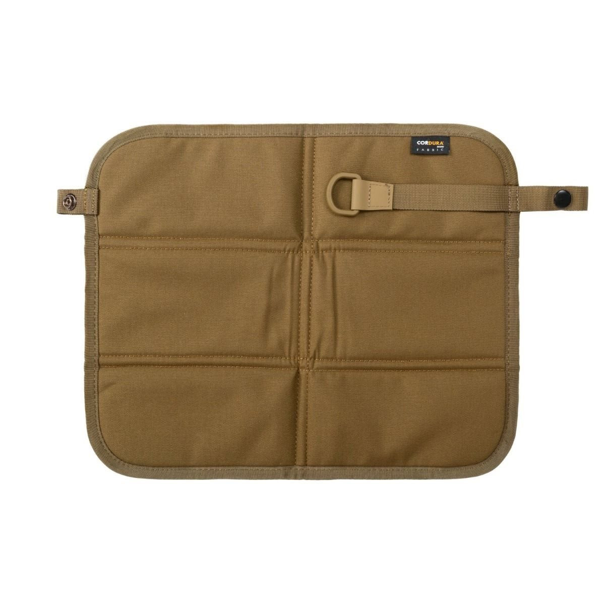 Cojín de asiento plegable Vagabond negro de Cordura 500D