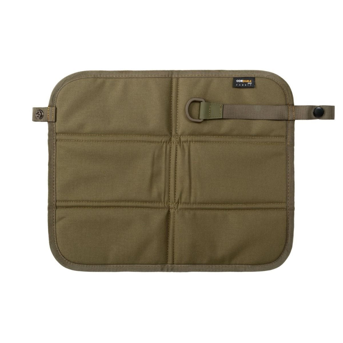 Cojín de asiento plegable Vagabond negro de Cordura 500D