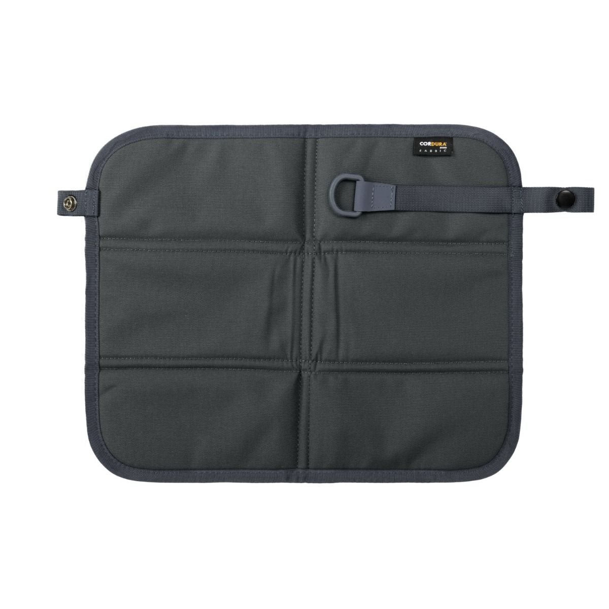 Cojín de asiento plegable Vagabond negro de Cordura 500D
