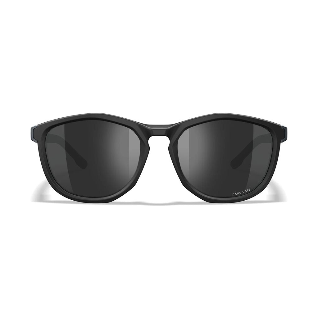Gafas tácticas WX BRAVO CAPTIVATE negro/gris con lentes ahumadas