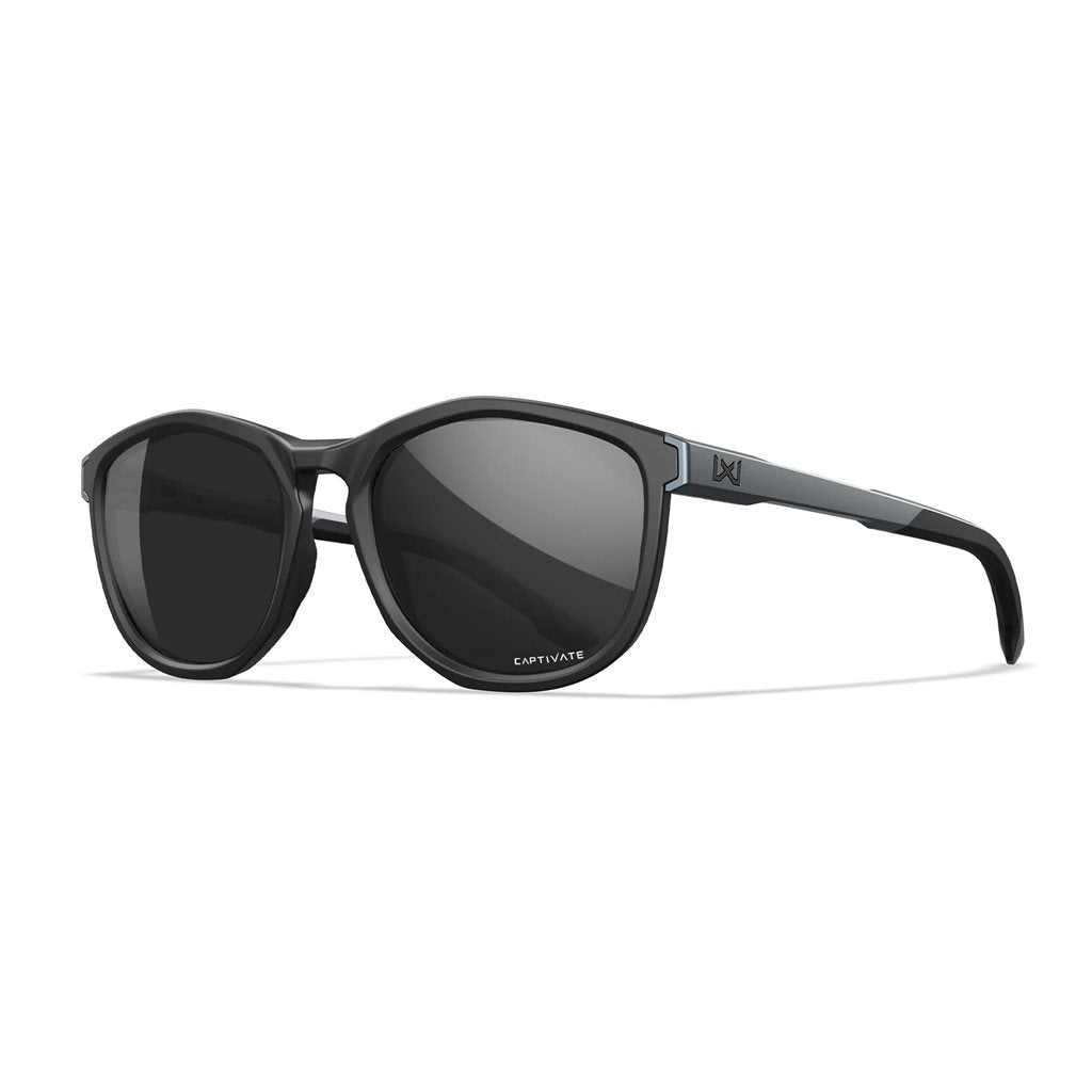Gafas tácticas WX BRAVO CAPTIVATE negro/gris con lentes ahumadas