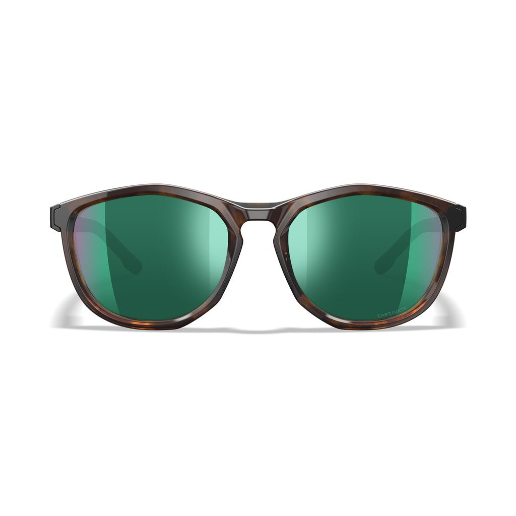 Gafas tácticas WX BRAVO CAPTIVATE marco negro/marrón con lentes Green Mirror