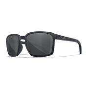 Gafas de tiro WX ALFA con montura negra y cristales ahumados