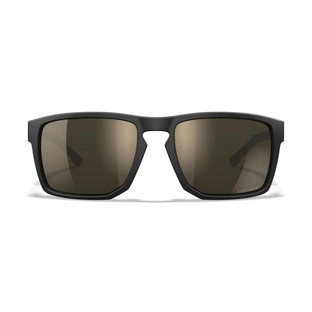 Gafas de tiro WX APEX CAPTIVATE™ montura negra lentes TUNGSTEN