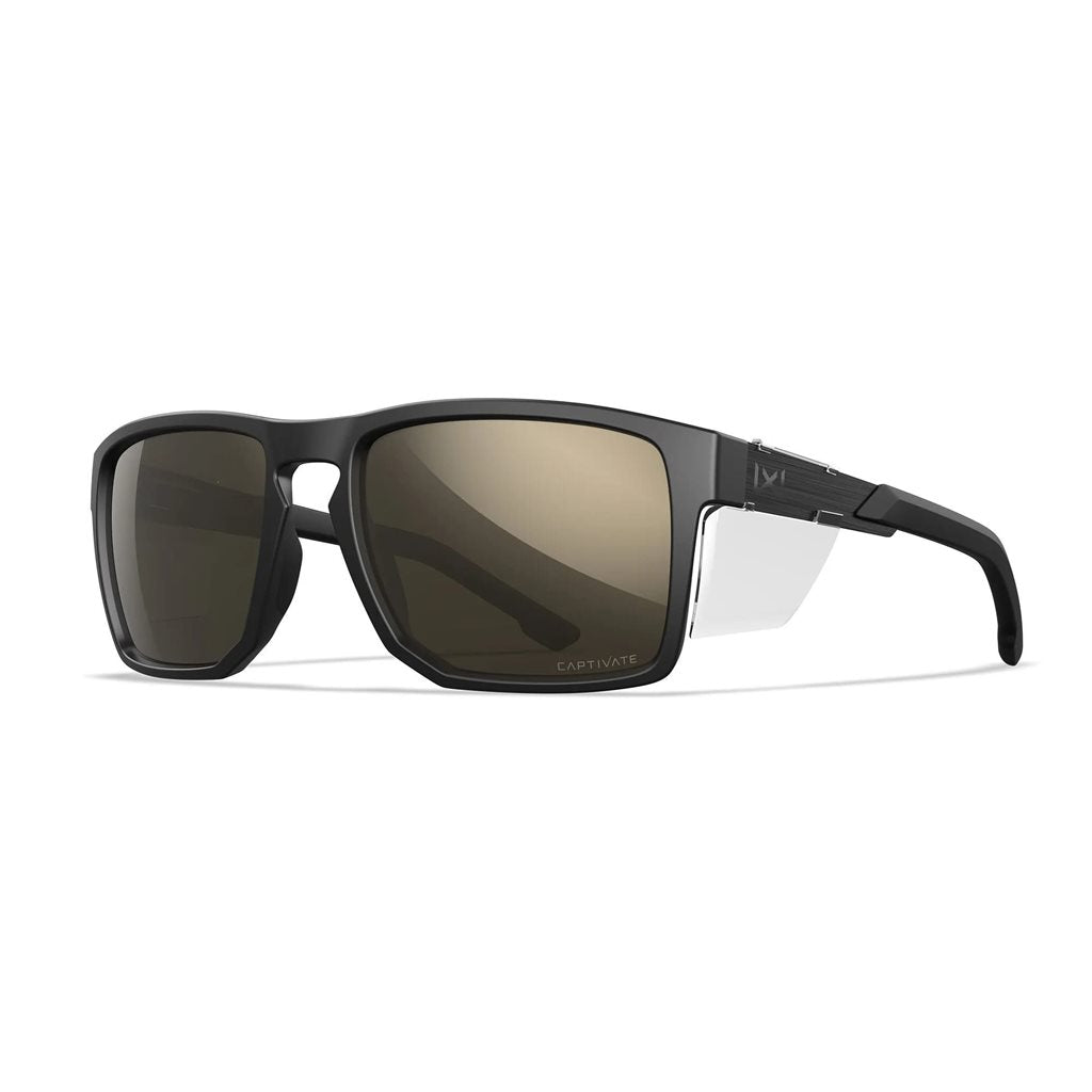 Gafas de tiro WX APEX CAPTIVATE™ montura negra lentes TUNGSTEN