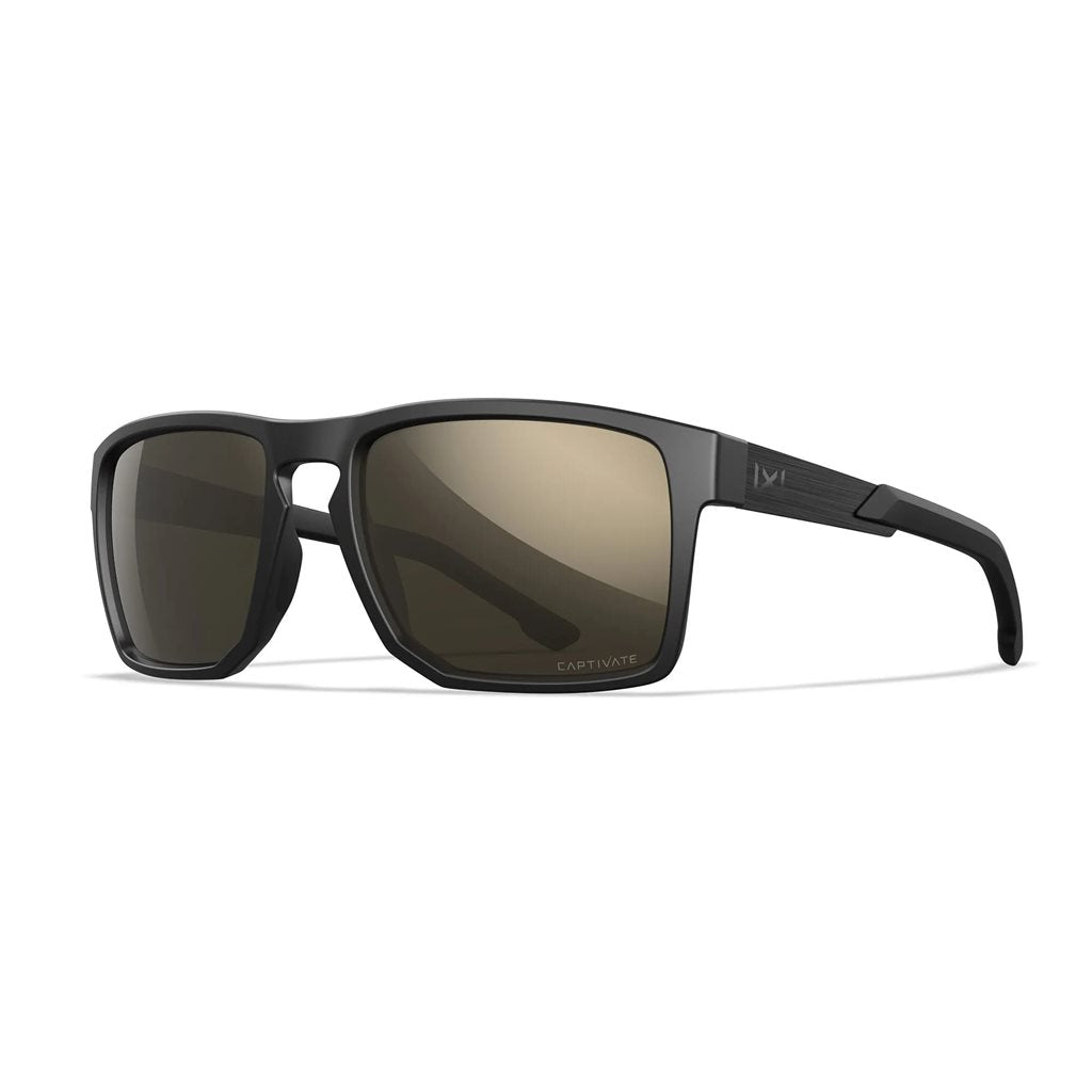 Gafas de tiro WX APEX CAPTIVATE™ montura negra lentes TUNGSTEN