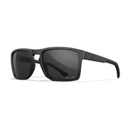 Gafas tácticas WX FOUNDER CAPTIVATE marco negro con lentes ahumadas y puente nasal gomado