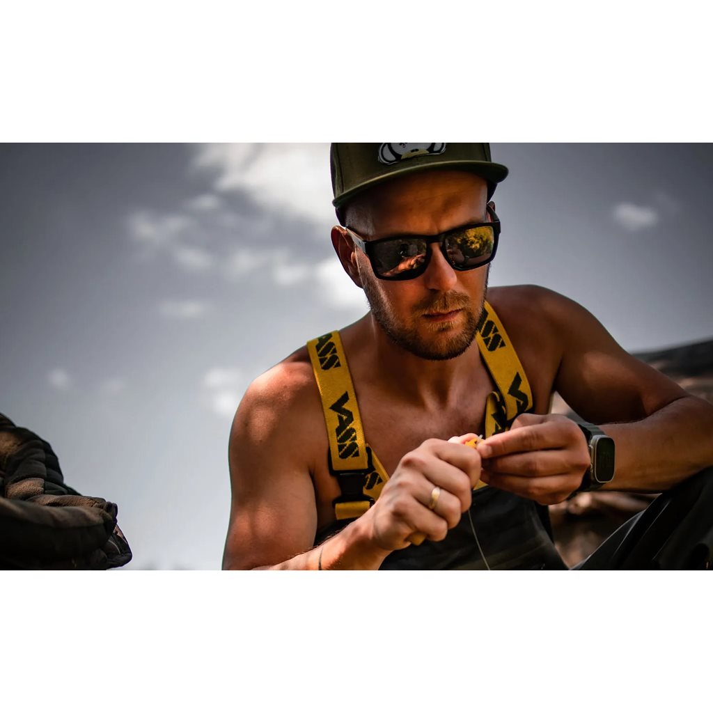 Gafas WX FOUNDER CAPTIVATE™ marco negro con lentes polarizadas Tungsteno