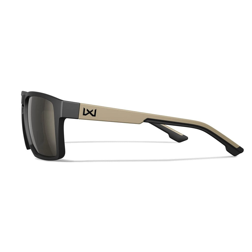 Gafas WX FOUNDER CAPTIVATE™ marco negro con lentes polarizadas Tungsteno