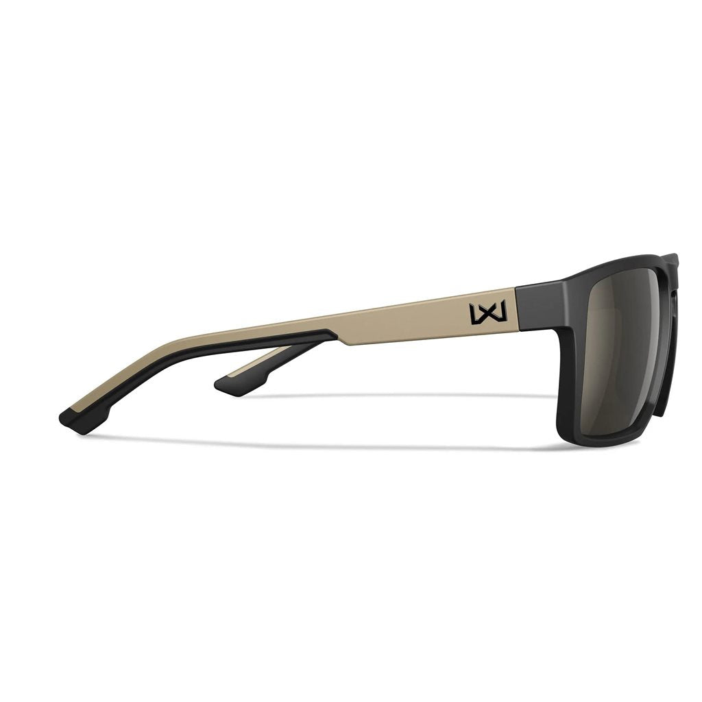 Gafas WX FOUNDER CAPTIVATE™ marco negro con lentes polarizadas Tungsteno