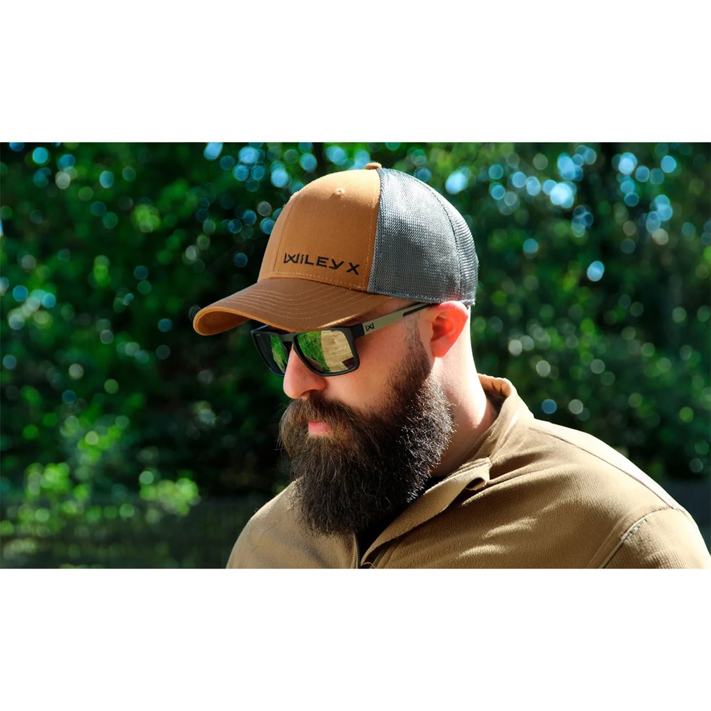 Gafas WX FOUNDER CAPTIVATE™ marco negro con lentes polarizadas Tungsteno